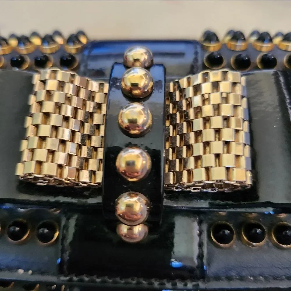 Christian Louboutin Mini Spiked Sweet Charity Crossbody Bag